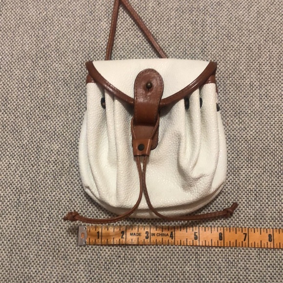 Vintage Ann Taylor leather drawstring purse - Picture 6 of 7